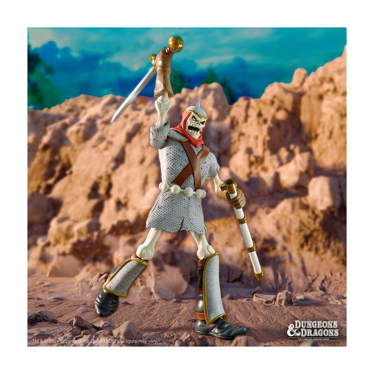 Super 7 - Dekkion (Guerriero Scheletro) - Dungeons & Dragons ULTIMATES Onda 1