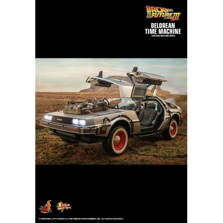Hot Toys - Ritorno al futuro 3 1/6 Delorean - BTTF3