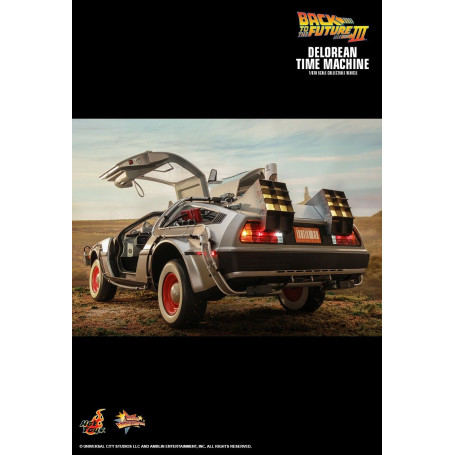 Hot Toys - Ritorno al futuro 3 1/6 Delorean - BTTF3