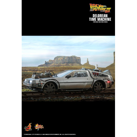 Hot Toys - Ritorno al futuro 3 1/6 Delorean - BTTF3