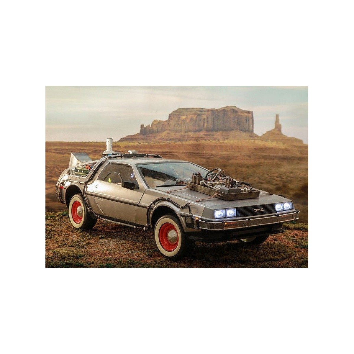 Hot Toys - Ritorno al futuro 3 1/6 Delorean - BTTF3