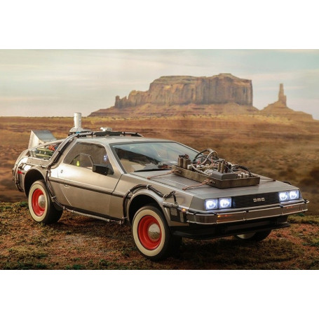 Hot Toys - Ritorno al futuro 3 1/6 Delorean - BTTF3