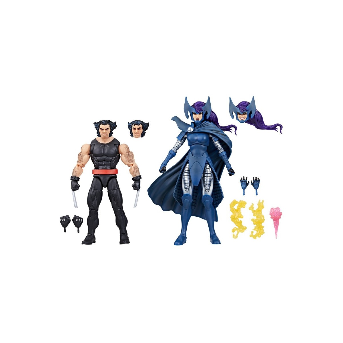 Leggende Marvel - Wolverine e Psylocke (Lady Mandarino) - Wolverine 50° Anniversario