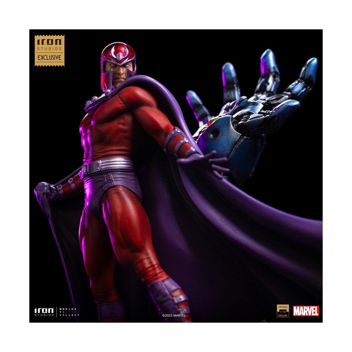 Iron Studios Marvel - Magneto e Sentinel - Deluxe Art Scale 1/10 CCXP 2023