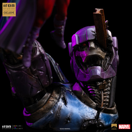 Iron Studios Marvel - Magneto e Sentinel - Deluxe Art Scale 1/10 CCXP 2023