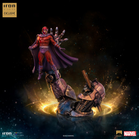 Iron Studios Marvel - Magneto e Sentinel - Deluxe Art Scale 1/10 CCXP 2023