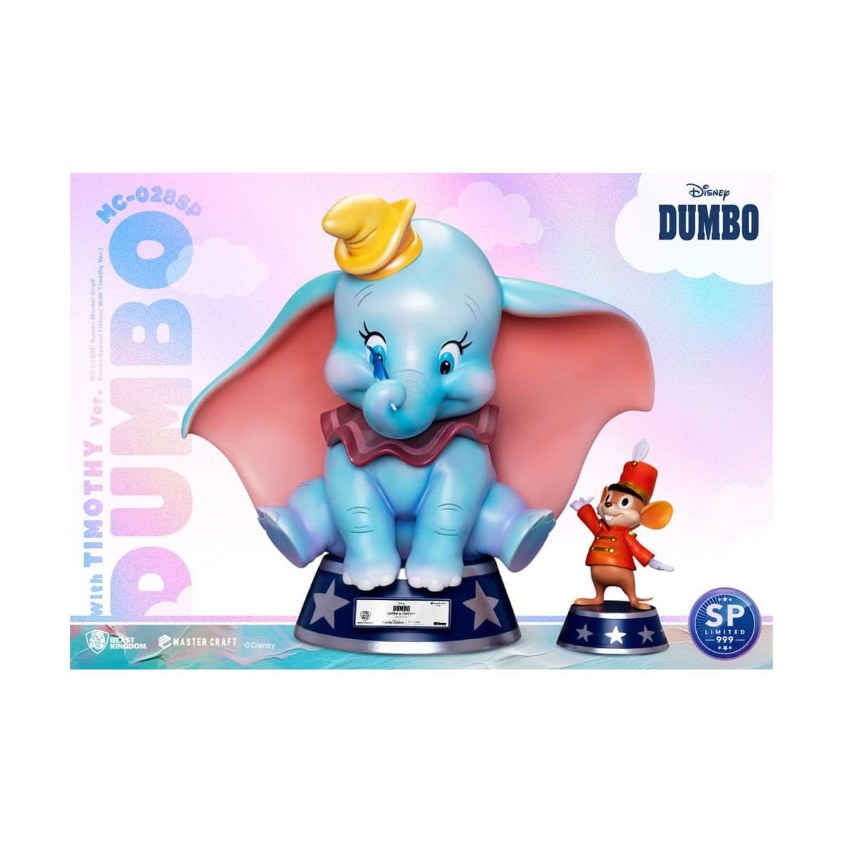 Regno delle bestie Disney Master Craft - Dumbo Edizione Speciale (con versione Timothy)