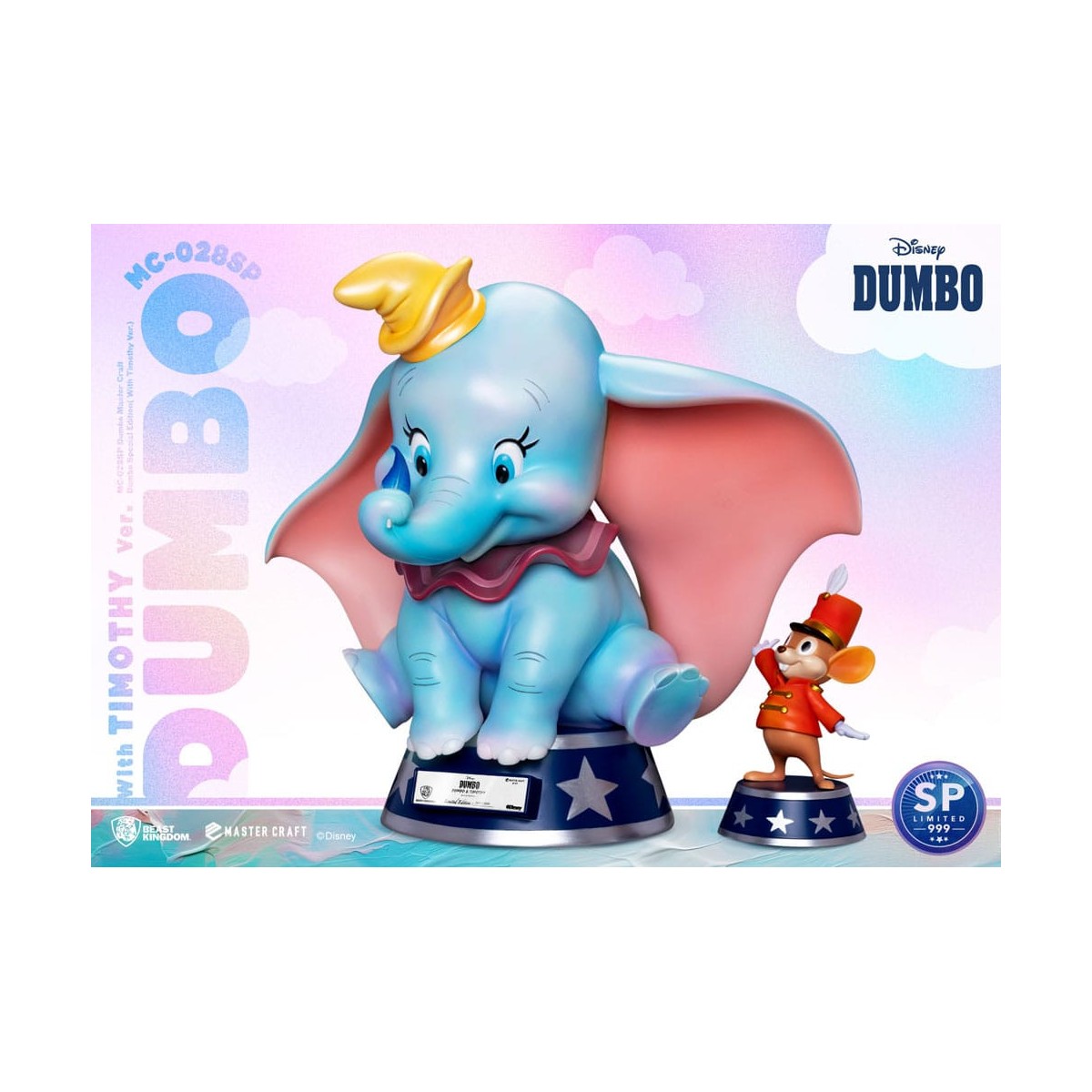Regno delle bestie Disney Master Craft - Dumbo Edizione Speciale (con versione Timothy)