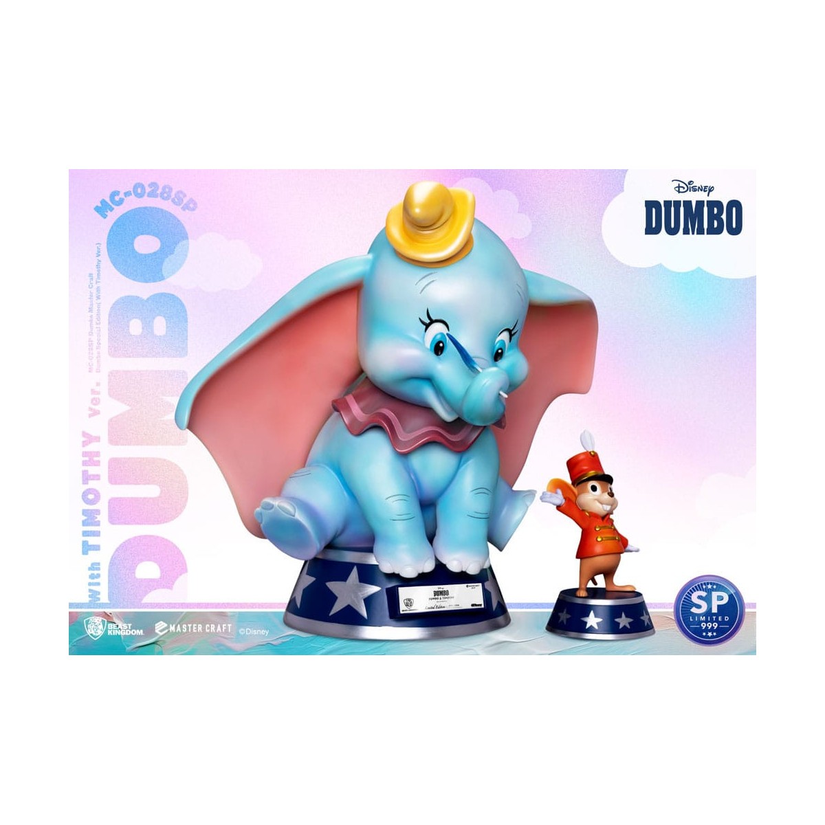 Regno delle bestie Disney Master Craft - Dumbo Edizione Speciale (con versione Timothy)