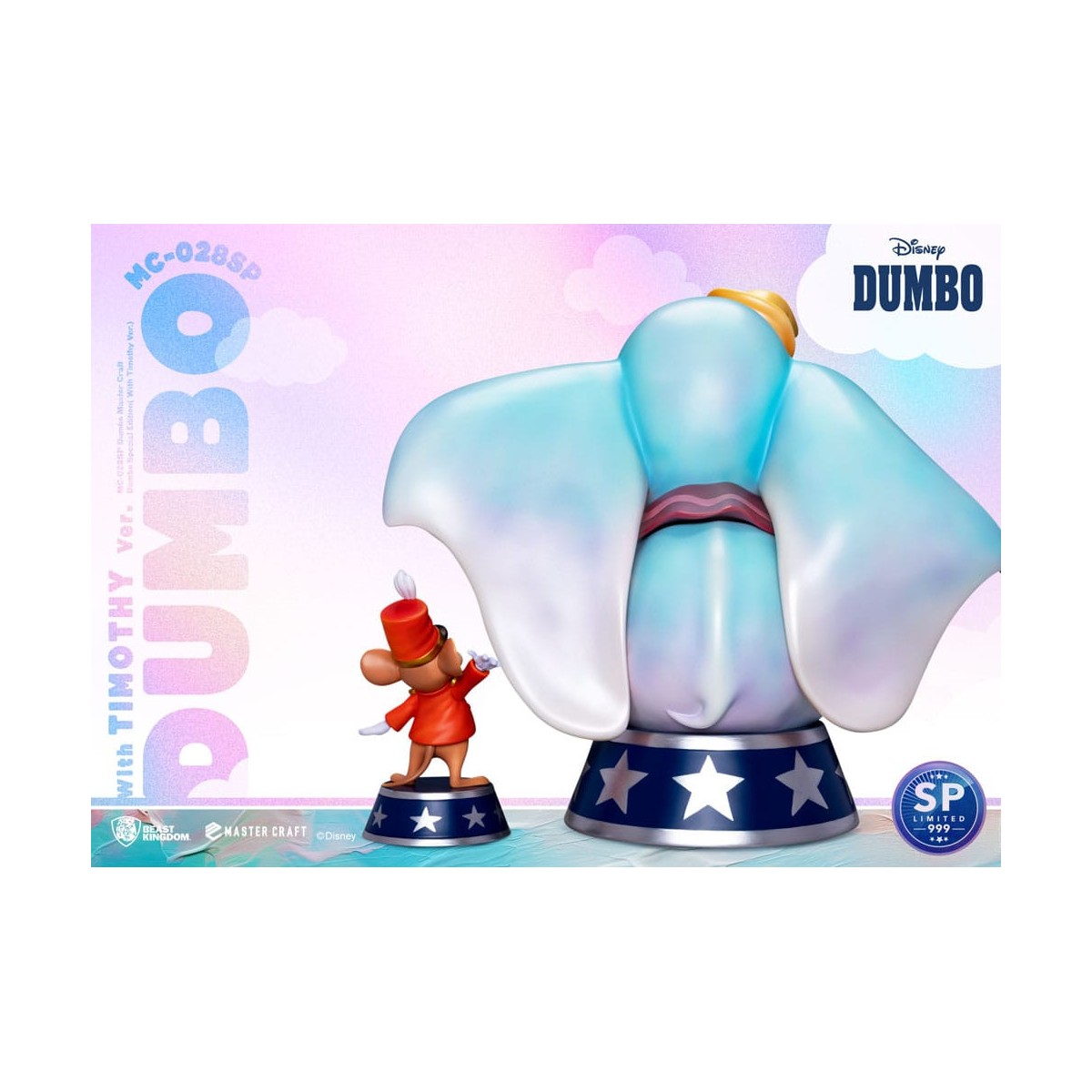 Regno delle bestie Disney Master Craft - Dumbo Edizione Speciale (con versione Timothy)