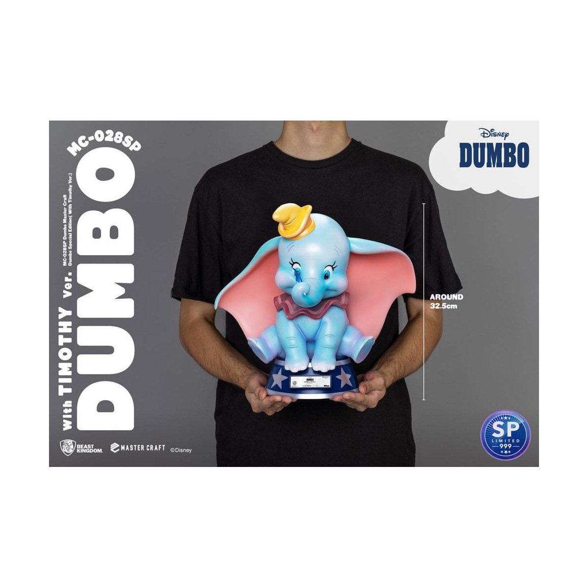 Regno delle bestie Disney Master Craft - Dumbo Edizione Speciale (con versione Timothy)