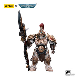 JoyToy Space Marines - Adeptus Custodes Solar Watch - Guardia Custode con Lancia del Guardiano 1/18 - Warhammer 40K