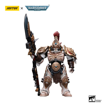 JoyToy Space Marines - Adeptus Custodes Solar Watch - Guardia Custode con Lancia del Guardiano 1/18 - Warhammer 40K
