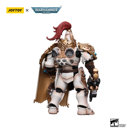 JoyToy Space Marines - Adeptus Custodes Solar Watch - Guardia Custode con Lama della Sentinella e Scudo di Praesidium 1/18
