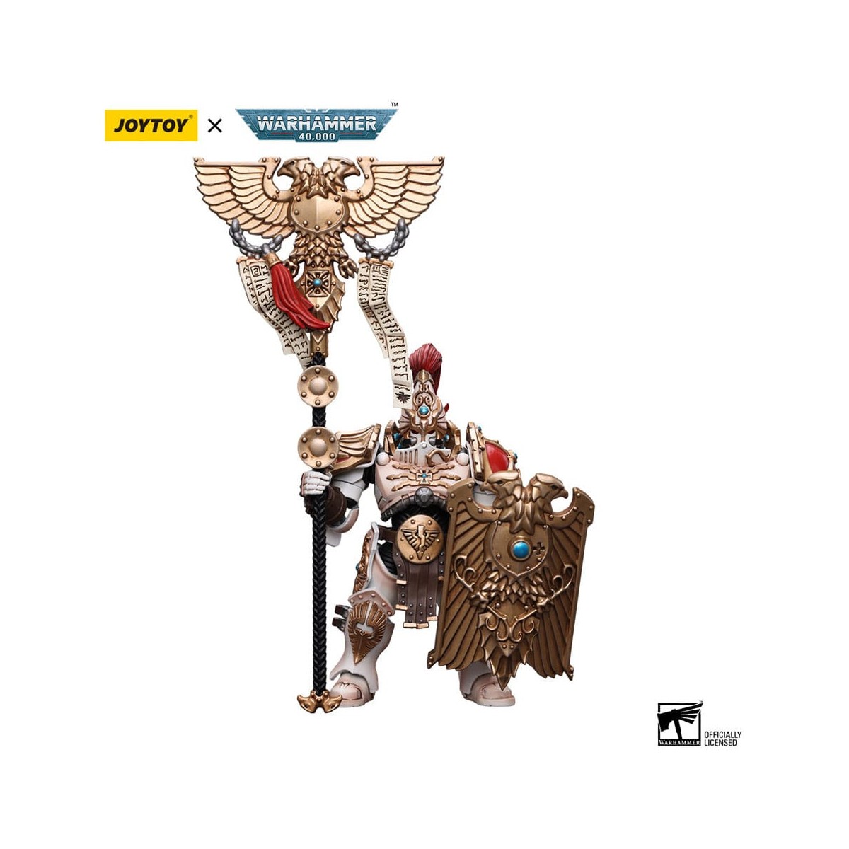 JoyToy Space Marine - Orologio solare Adeptus Custodes - Vexilus Praetor 1/18