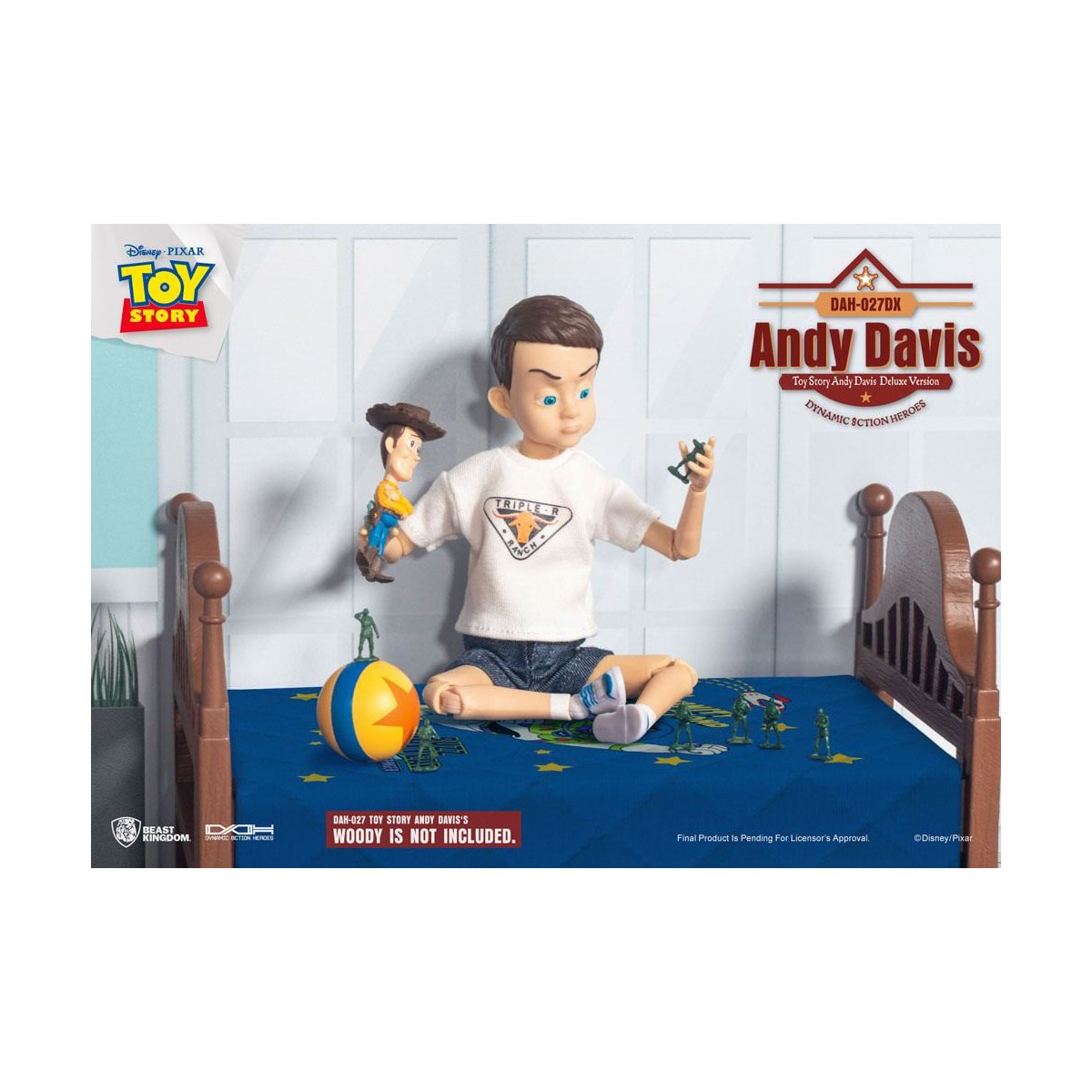 Regno delle bestie - Toy Story Andy Davis Versione Deluxe - Eroi d'azione dinamici 1/9