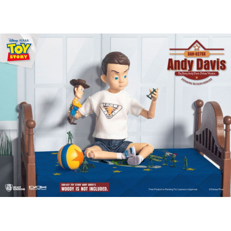 Regno delle bestie - Toy Story Andy Davis Versione Deluxe - Eroi d'azione dinamici 1/9