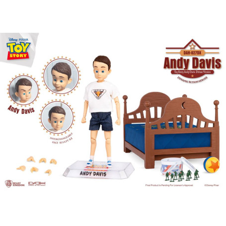 Regno delle bestie - Toy Story Andy Davis Versione Deluxe - Eroi d'azione dinamici 1/9