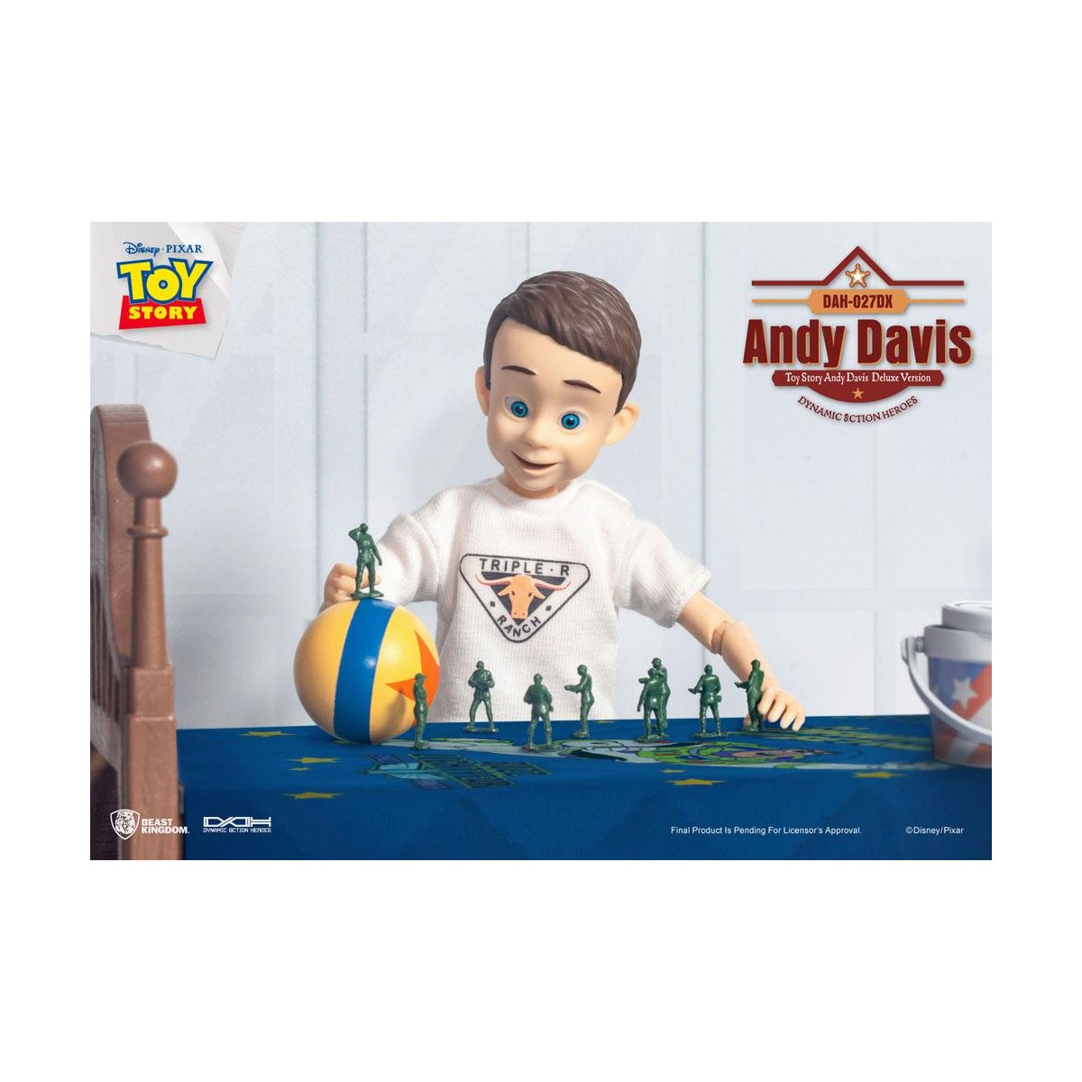 Regno delle bestie - Toy Story Andy Davis Versione Deluxe - Eroi d'azione dinamici 1/9