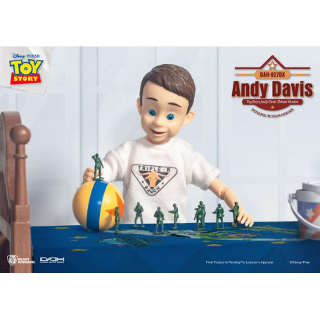 Regno delle bestie - Toy Story Andy Davis Versione Deluxe - Eroi d'azione dinamici 1/9