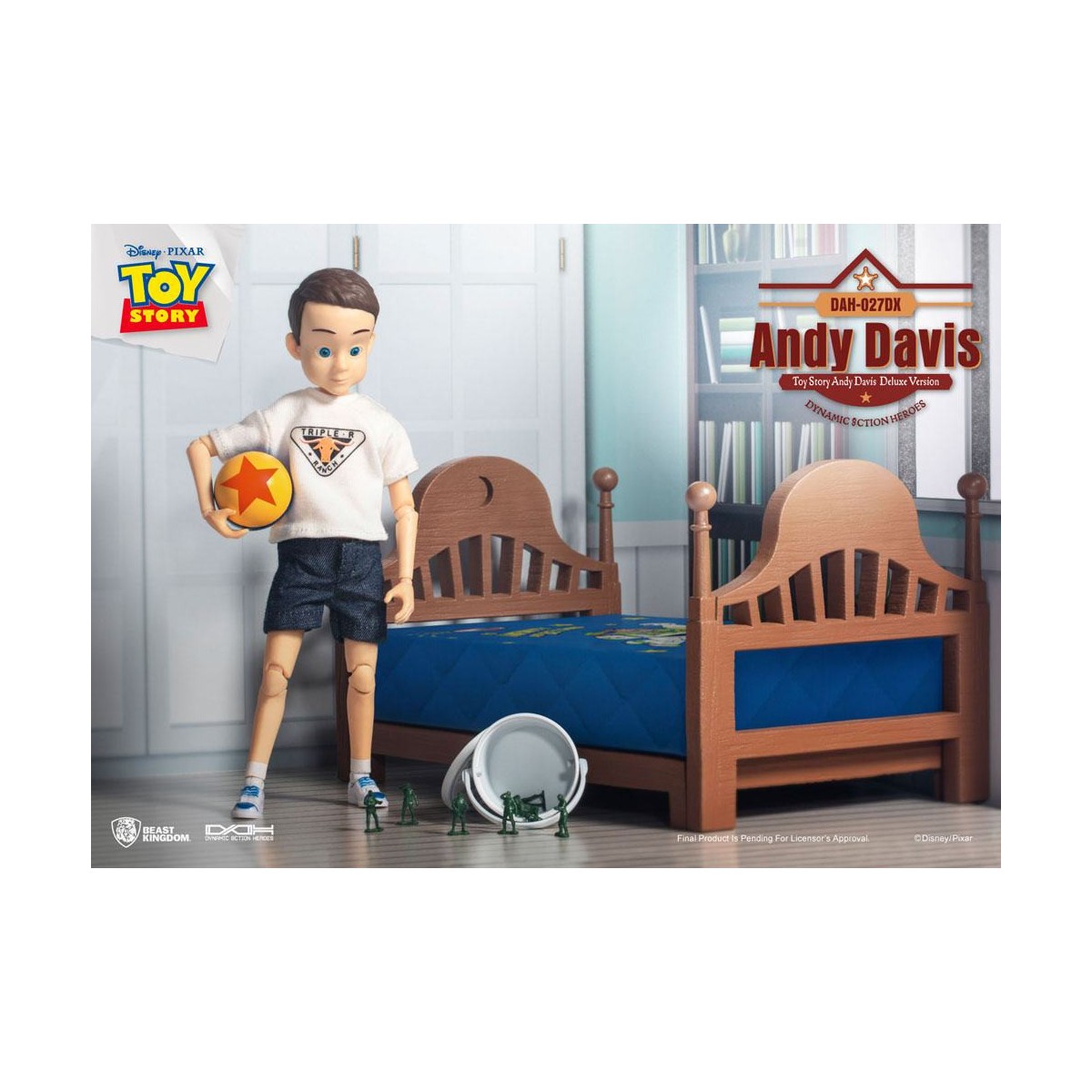 Regno delle bestie - Toy Story Andy Davis Versione Deluxe - Eroi d'azione dinamici 1/9