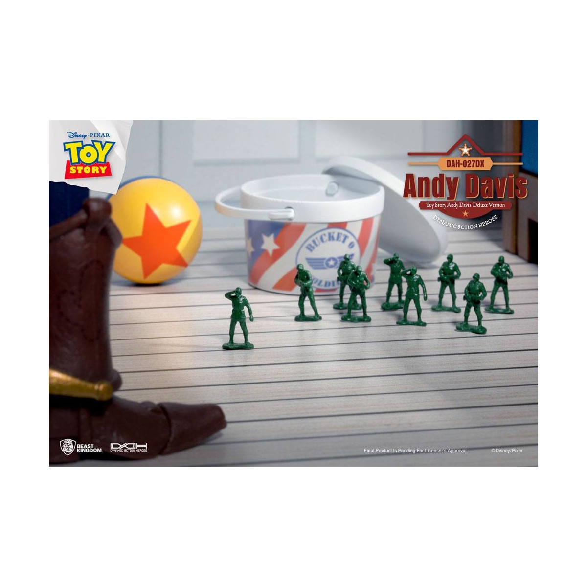 Regno delle bestie - Toy Story Andy Davis Versione Deluxe - Eroi d'azione dinamici 1/9
