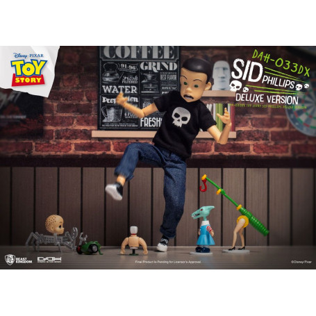 Regno delle bestie - Toy Story Sid Phillips versione Deluxe - Eroi d'azione dinamici 1/9