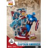 Diorama PVC di Beast Kingdom Marvel Comics - Capitan America D-Stage