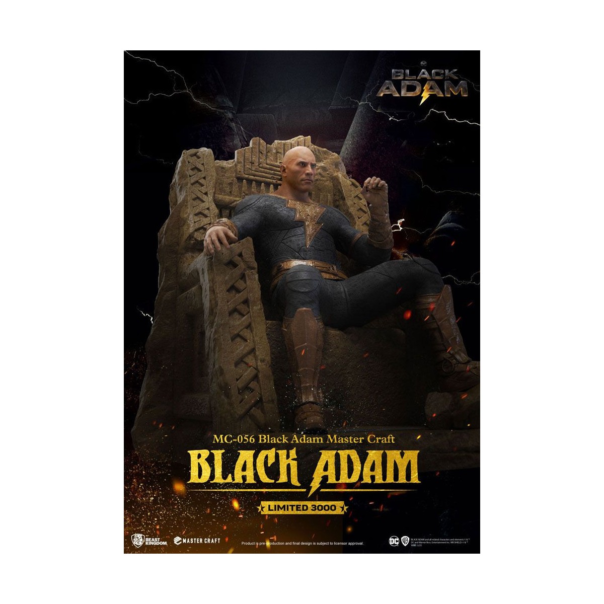 Regno delle bestie DC Comics - Master Craft Black Adam