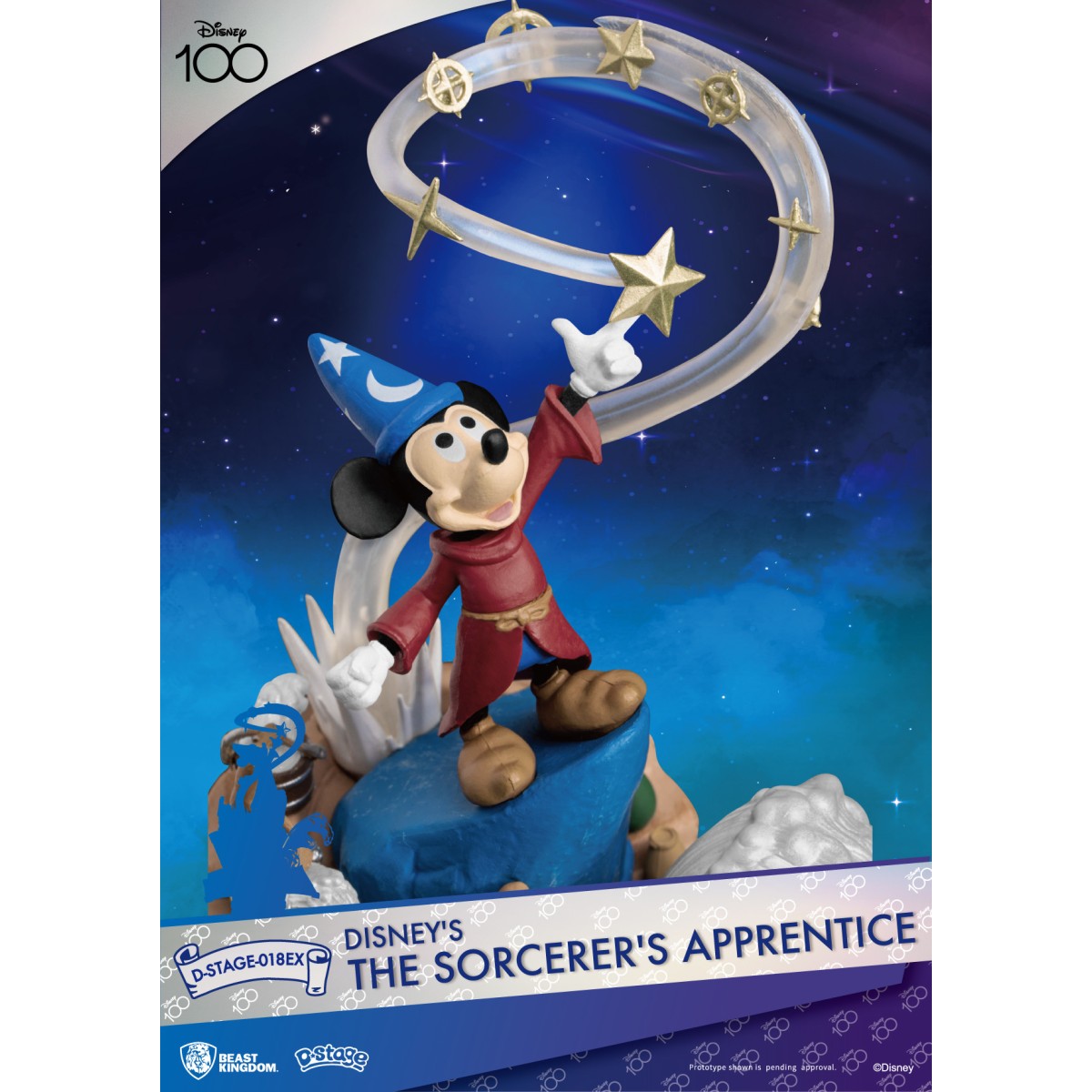 Regno delle bestie Disney diorama L'apprendista stregone versione esclusiva - D-Stage