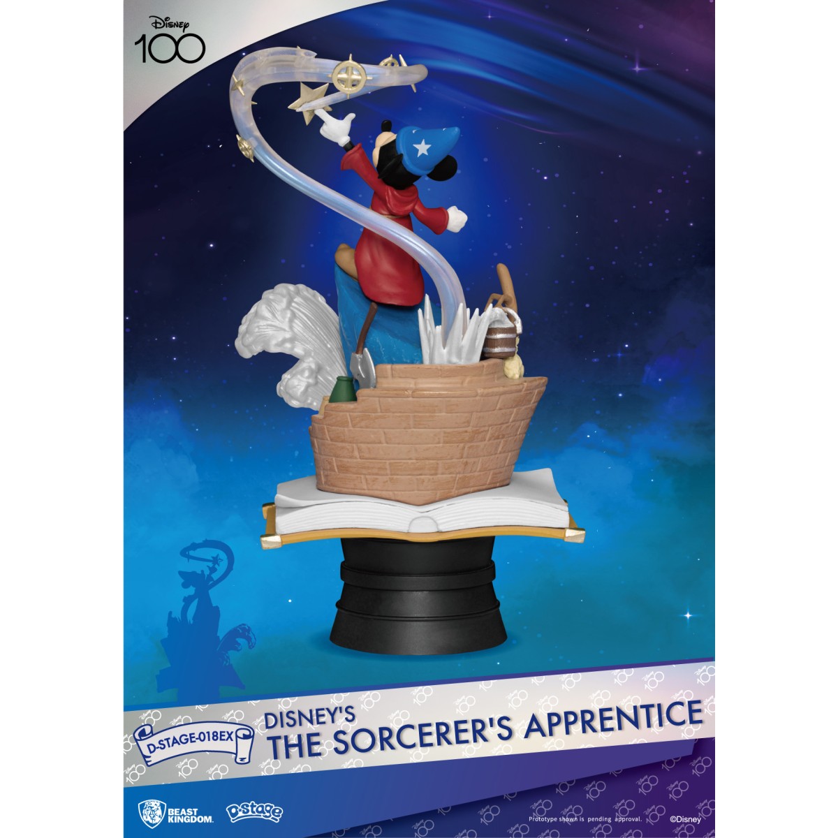 Regno delle bestie Disney diorama L'apprendista stregone versione esclusiva - D-Stage