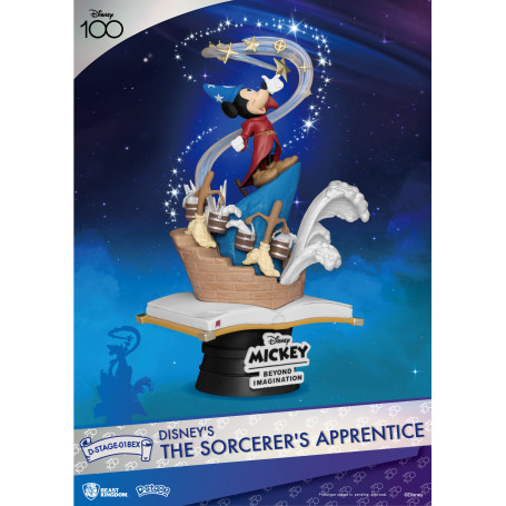 Regno delle bestie Disney diorama L'apprendista stregone versione esclusiva - D-Stage