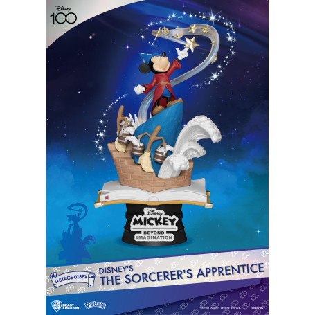 Regno delle bestie Disney diorama L'apprendista stregone versione esclusiva - D-Stage