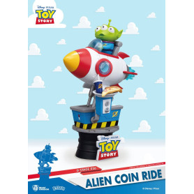 Regno della Bestia Disney - Serie diorama Coin Ride - Alien Coin Ride Toy Story - D-Stage