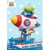Regno della Bestia Disney - Serie diorama Coin Ride - Alien Coin Ride Toy Story - D-Stage