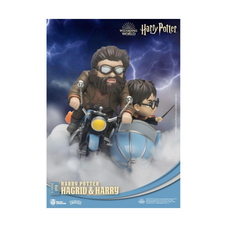 Regno delle bestie Harry Potter diorama Hagrid e Harry versione standard - D-Stage