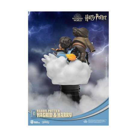 Regno delle bestie Harry Potter diorama Hagrid e Harry versione standard - D-Stage