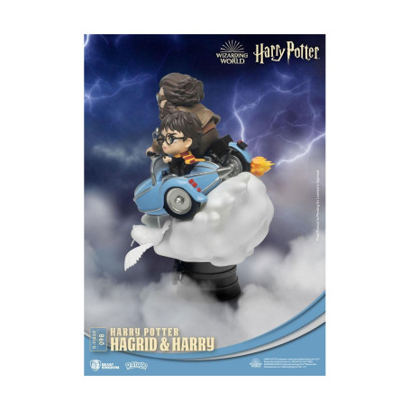 Regno delle bestie Harry Potter diorama Hagrid e Harry versione standard - D-Stage