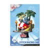 Regno delle Bestie Disney STITCH diorama Stitch auto da corsa - Serie D-Stage Story Book