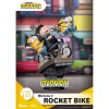 Regno delle bestie I Minions 2 diorama Moto a razzo - Serie di libri di storie D-Stage