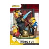 Diorama di Kung Fu di Beast Kingdom The Minions 2! - Serie di libri di storie D-Stage