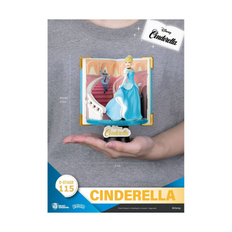 Regno della Bestia Disney CENDRILLON diorama - Serie di libri di storie D-Stage