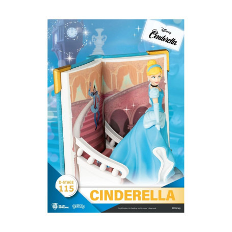 Regno della Bestia Disney CENDRILLON diorama - Serie di libri di storie D-Stage