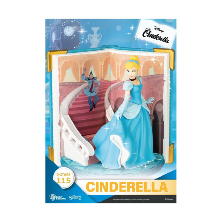 Regno della Bestia Disney CENDRILLON diorama - Serie di libri di storie D-Stage