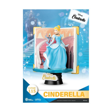 Regno della Bestia Disney CENDRILLON diorama - Serie di libri di storie D-Stage