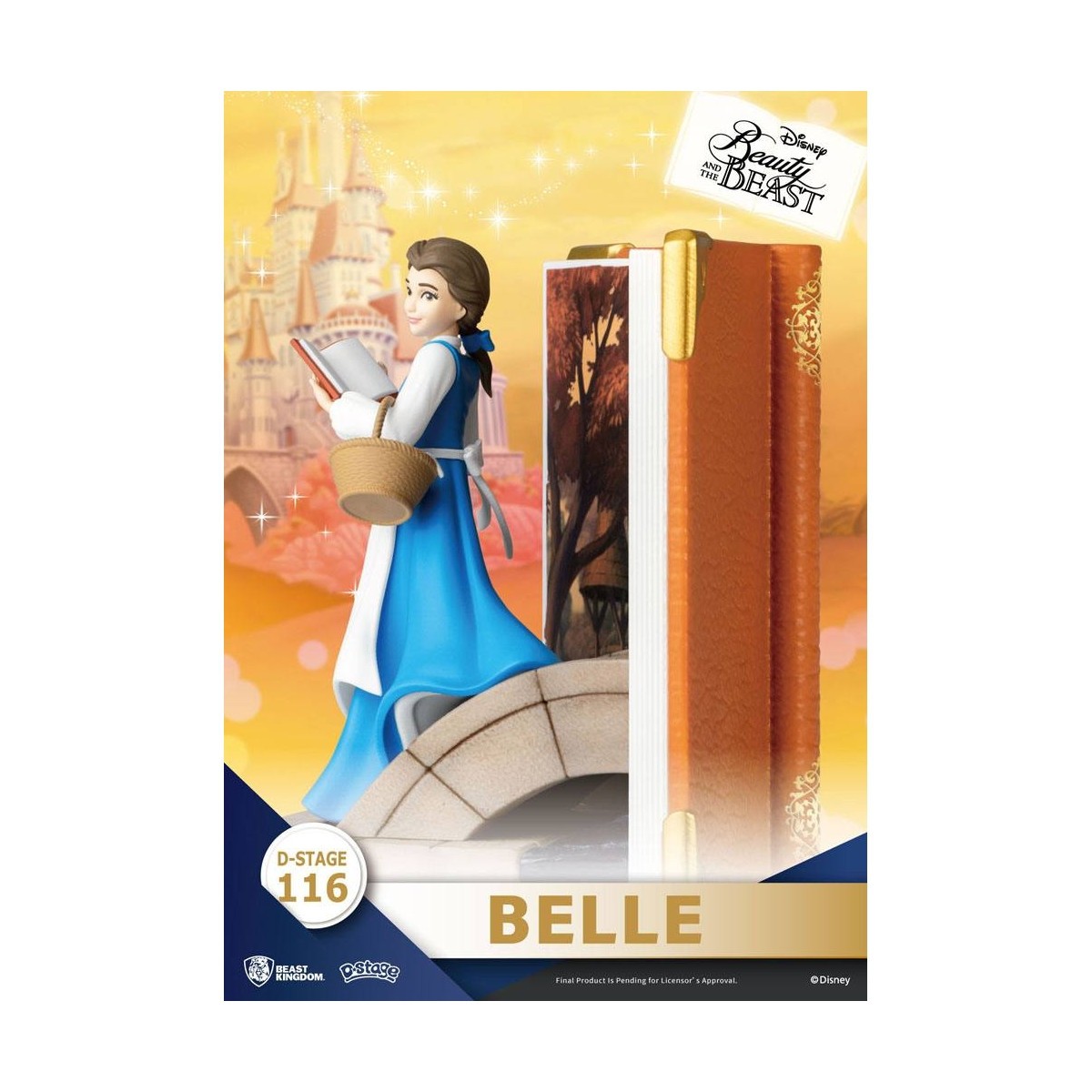 Regno della Bestia Disney La Bella e la Bestia diorama BELLE - Serie di libri di storia D-Stage