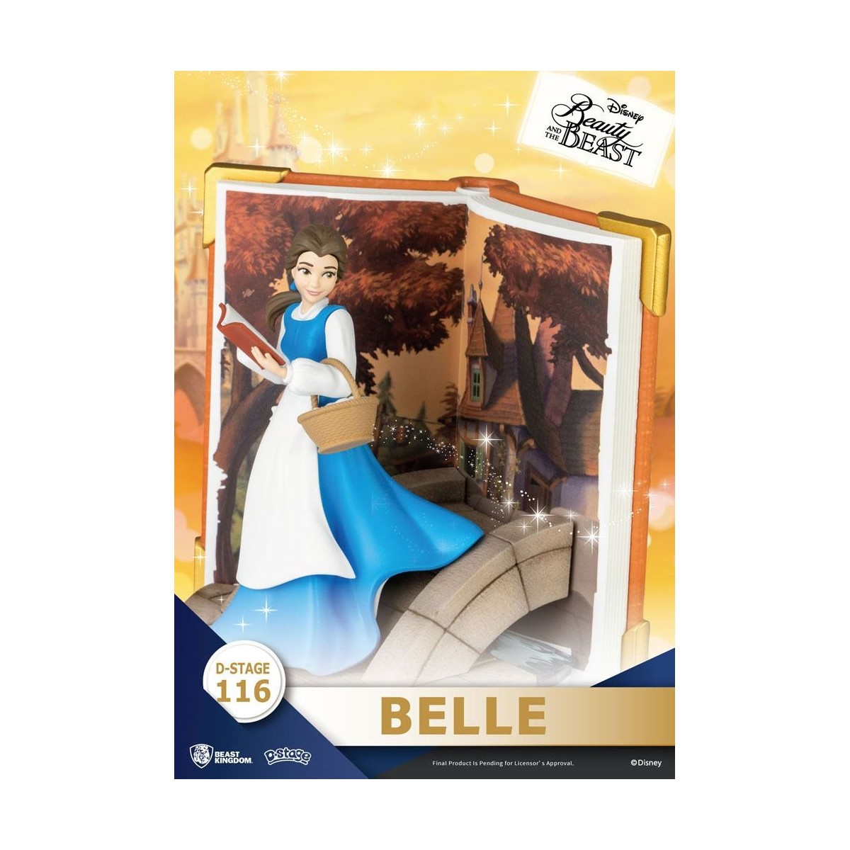 Regno della Bestia Disney La Bella e la Bestia diorama BELLE - Serie di libri di storia D-Stage