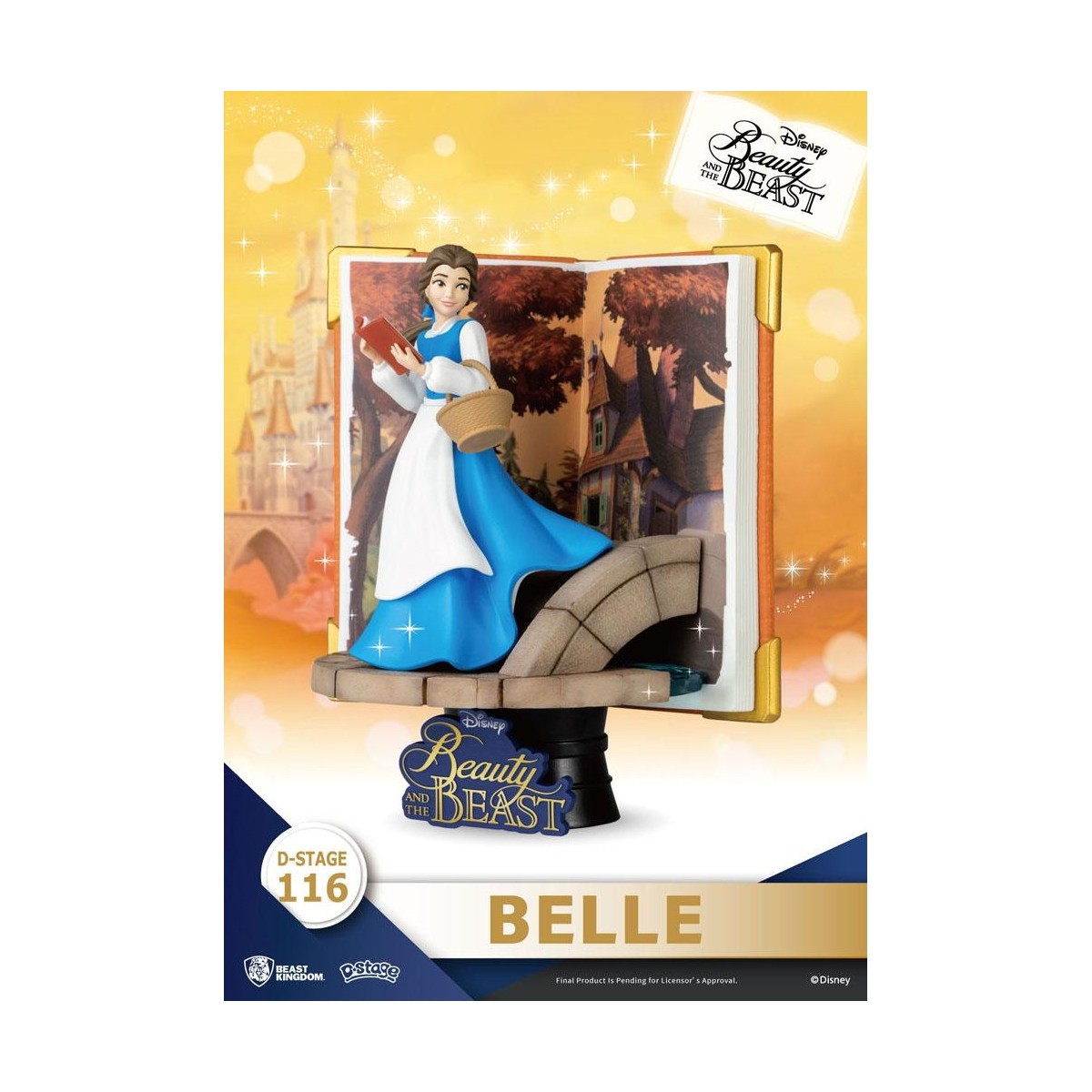 Regno della Bestia Disney La Bella e la Bestia diorama BELLE - Serie di libri di storia D-Stage