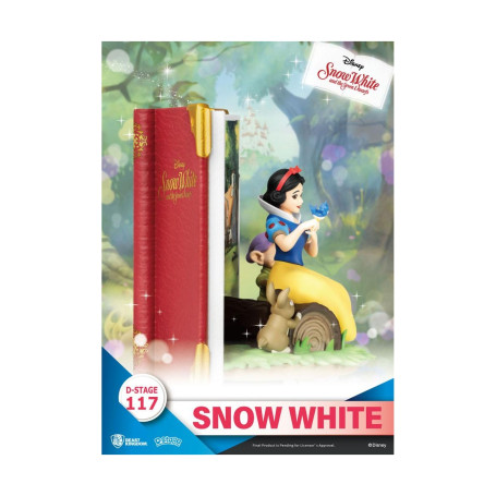 Regno della Bestia Disney La Bella e la Bestia diorama BIANCO NEVE - Serie di libri di storia in D-Stage