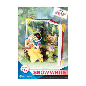 Regno della Bestia Disney La Bella e la Bestia diorama BIANCO NEVE - Serie di libri di storia in D-Stage
